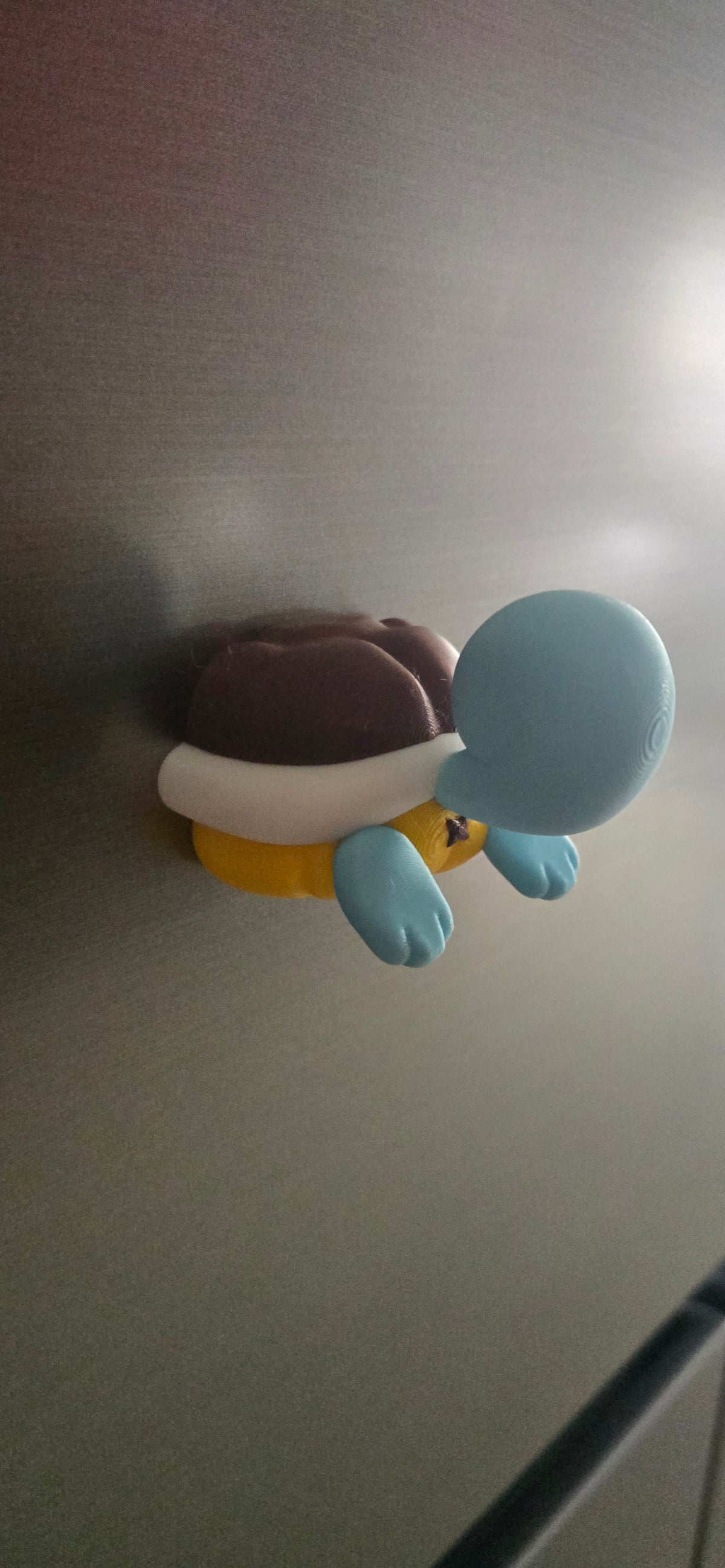 Íman de Frigorífico Inspirado no Squirtle - Arte de Fãs Pokémon Impressa em 3D