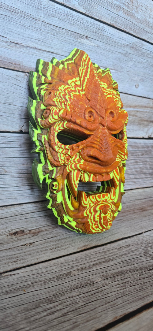 Vorukai, the Bonetide Watcher | 3D Printed Coastal Guardian Wall Relic