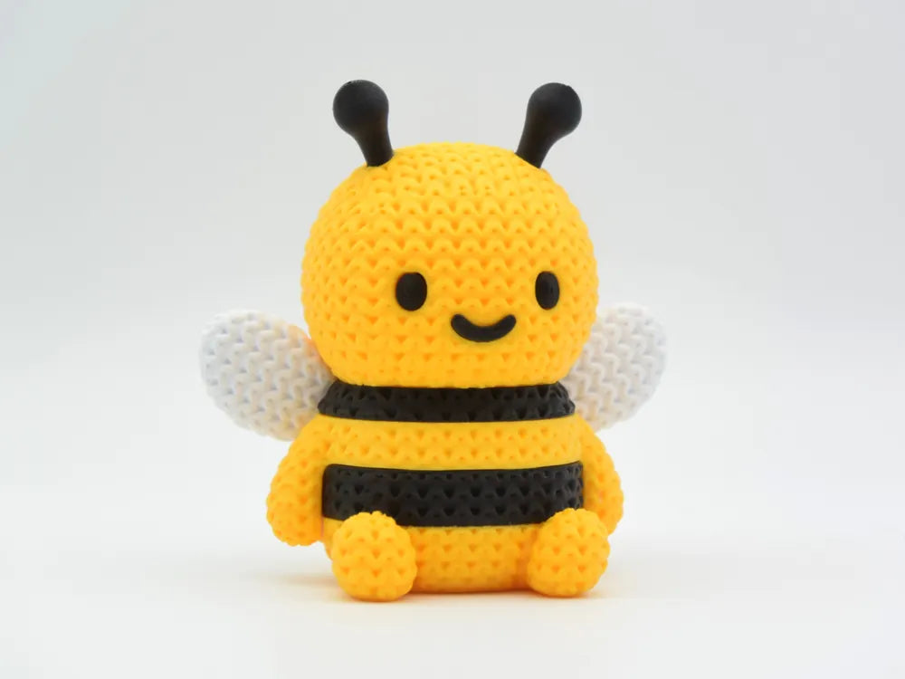 3D Printed Honeyed Guardian Bee - Fantasy Miniature