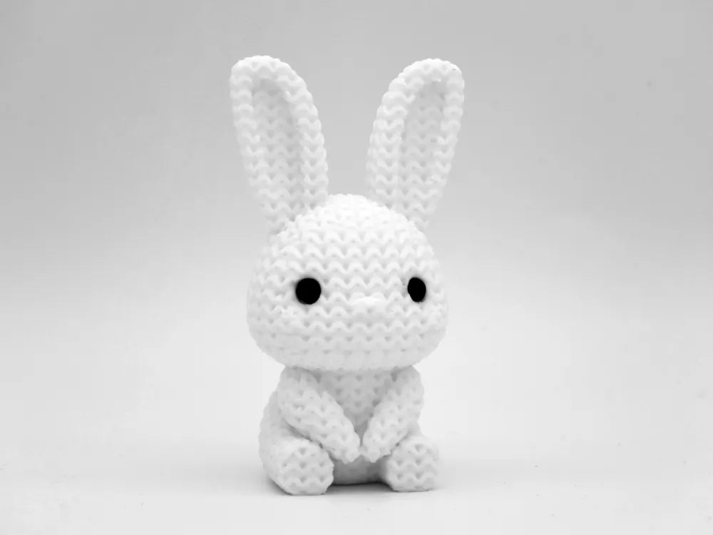 Le Gardien Lapin de Pâques - Figurine de printemps imprimée en 3D en PLA