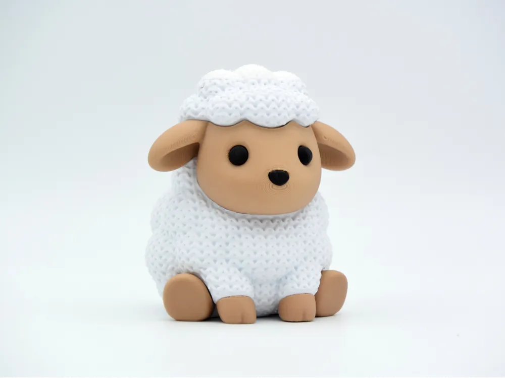 Enchanted Woolly Sheep - 3D Printed Fantasy Figurine