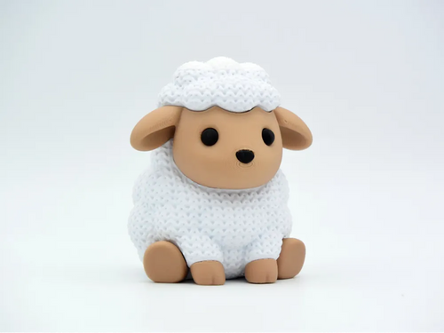 Enchanted Woolly Sheep - 3D Printed Fantasy Figurine